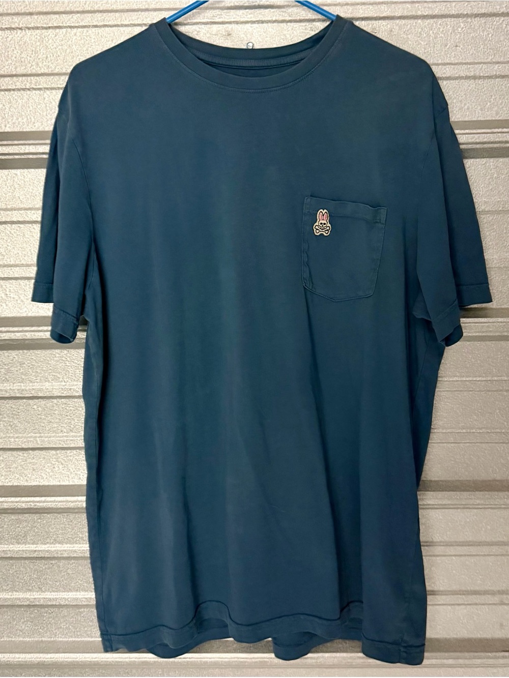 Psycho Bunny blue tee L
